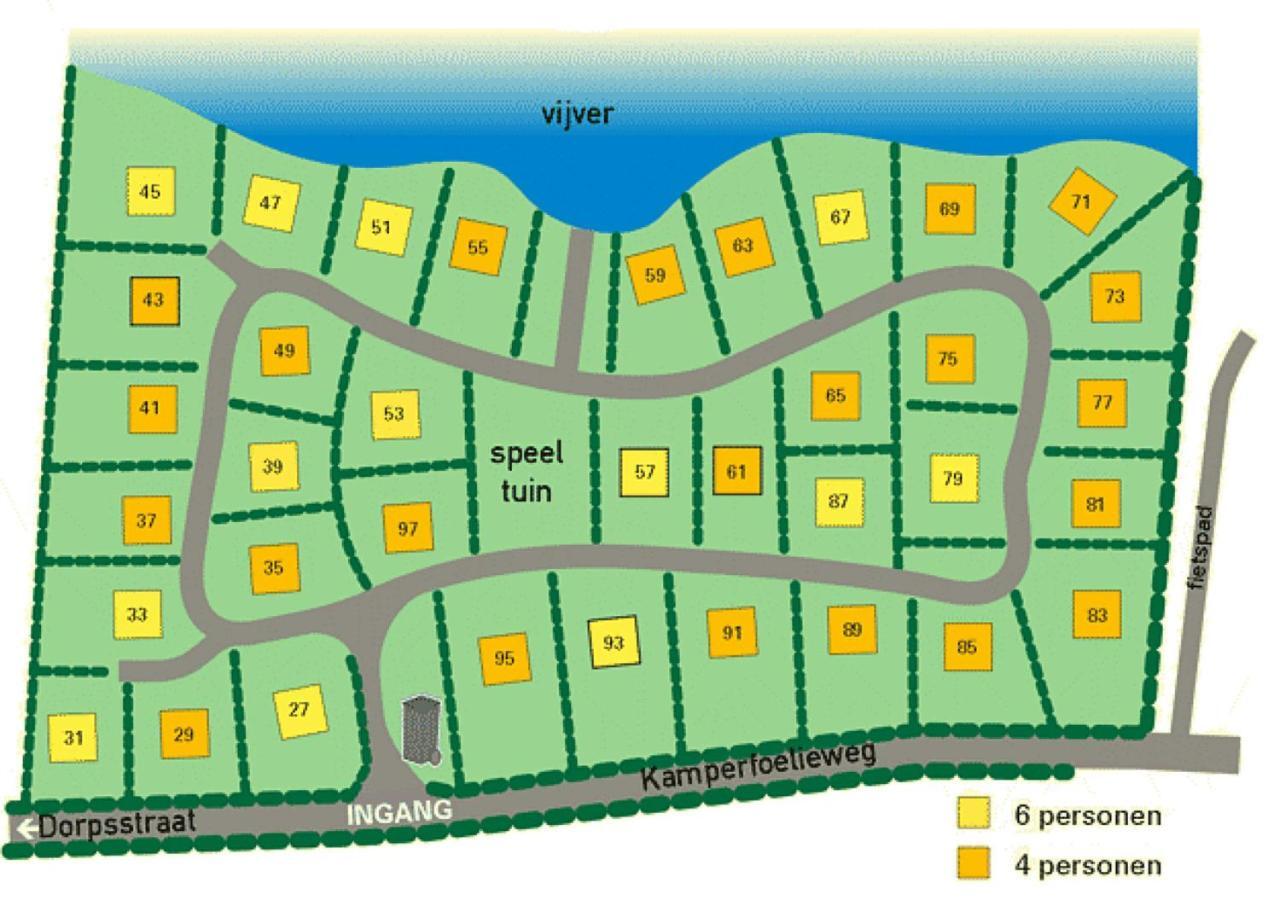 Villapark Kamperfoelie 27 De Koog  Buitenkant foto